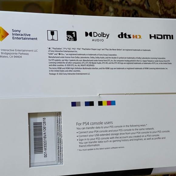 PS5 Sony PlayStation 5 Console Slim Disc Edition, 1TB – NWT CFI-1215A Model 🎮 - Picture 9 of 17